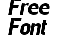 Gegant Bold Italic Gegant Bold Italic