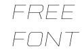 Gemsbuck 01 Thin Italic Gemsbuck 01 Thin Italic
