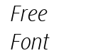Generis Sans W01 Light Italic Generis Sans W01 Light Italic