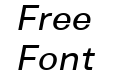 Genora Sans Italic Genora Sans Italic
