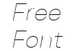 Genora Sans Thin Italic Genora Sans Thin Italic