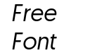 Geomanist Italic Geomanist Italic