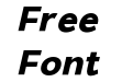 Giane Gothicsans Black Italic Giane Gothicsans Black Italic