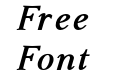 Giane W05 Bold Italic Giane W05 Bold Italic