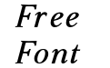 Giane W05 Semibold Italic Giane W05 Semibold Italic
