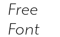 Gibbs Light Italic Gibbs Light Italic