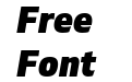 Gilam Trial Black Italic Gilam Trial Black Italic