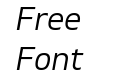 Gilam Trial Book Italic Gilam Trial Book Italic