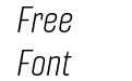 Gineso Soft Cond Light Italic Gineso Soft Cond Light Italic