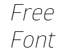 Glober Trial Light Italic Glober Trial Light Italic