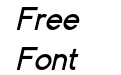 Godshine Sans Extrabold Italic Godshine Sans Extrabold Italic