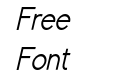Godshine Sans Thin Italic Godshine Sans Thin Italic