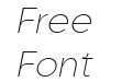 Goia Display Extra Light Italic Goia Display Extra Light Italic