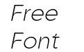Goia Display Light Italic Goia Display Light Italic