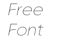 Goia Display Thin Italic Goia Display Thin Italic