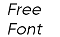 Goia Regular Italic Goia Regular Italic