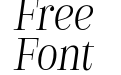 Golden State Serif PERSONAL Thin Italic Golden State Serif PERSONAL Thin Italic