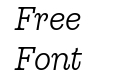 Gonzaga Trial Book Italic Gonzaga Trial Book Italic
