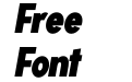 Gonzi Condensed Black Italic Gonzi Condensed Black Italic