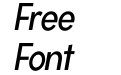 Gonzi Condensed Regular Italic Gonzi Condensed Regular Italic