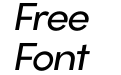 Gonzi Regular Italic Gonzi Regular Italic