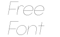Gonzi Thin Italic Gonzi Thin Italic