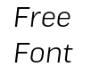 Good Headline Pro Wide Light Italic Good Headline Pro Wide Light Italic