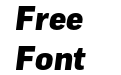 Good Pro Wide Black Italic Good Pro Wide Black Italic