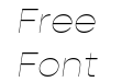 Gopher Hairline Italic Gopher Hairline Italic