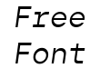 Gopher Mono Italic