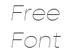Gopher Text Hairline Italic Gopher Text Hairline Italic