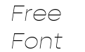 Gopher Text Thin Italic Gopher Text Thin Italic