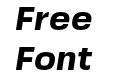Grandis Bold Italic Grandis Bold Italic