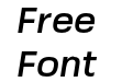 Grandis Medium Italic Grandis Medium Italic