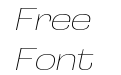 Grange Thin Extended Italic Grange Thin Extended Italic