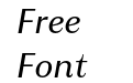 Granville Italic Granville Italic