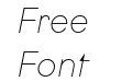 Graphit Thin Italic Graphit Thin Italic