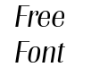 Grenoble Serial Light Italic Grenoble Serial Light Italic