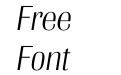 Grenoble Serial Xlight Italic