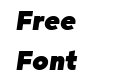 Grold Extra Black Italic Grold Extra Black Italic