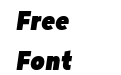 Grold Slim Extra Black Italic Grold Slim Extra Black Italic