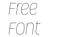 Grota Rounded Thin Italic