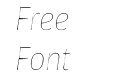 Gute Alte Thin Italic Gute Alte Thin Italic