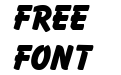 HP Bandit Bold Italic HP Bandit Bold Italic