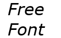 HP Verdana Italic HP Verdana Italic