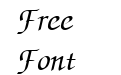 HP Zap Italic