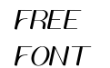 Habone Italic Habone Italic