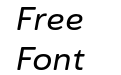 Haboro Soft Ext Medium Italic Haboro Soft Ext Medium Italic