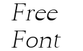 Hagito Light Italic Hagito Light Italic