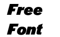 Halyard Display Black Italic Halyard Display Black Italic
